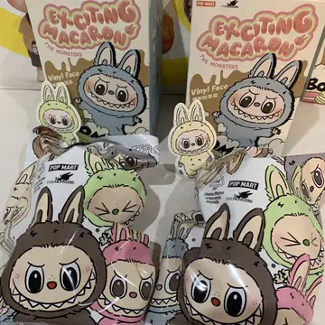 POP MART exciting 마카롱 Labubu 세트