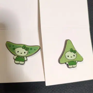 오사카 엑스포 일본관 한정 키티 Algae 핀 배지 세트