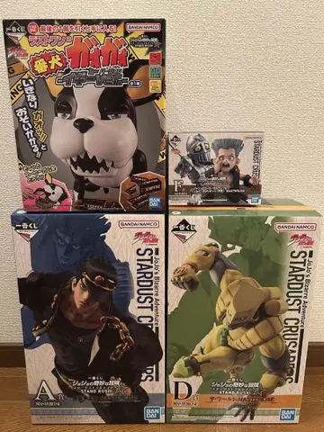 죠죠 제일복권 A상 D상 F상 라스트원 피규어 세트 덤 포함