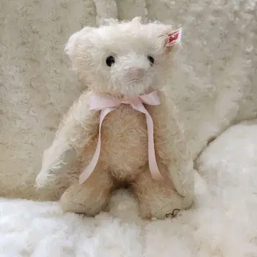 새상품 Steiff 슈타이프 테디베어 일본 한정판 모델 매화 보증서 축하