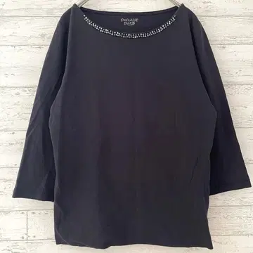 두클라쎄 7부 소매 풀오버 [M] 티셔츠 비쥬 심플 무지