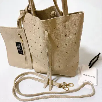 마르론 MARLON FIRENZE SHOPPER MINI STUDS 백