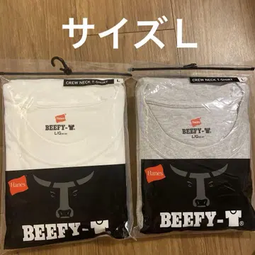 Hanes BEEFY L 2색 세트