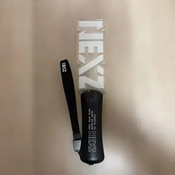 NEXZ 응원봉 투명/블랙 스트랩 포함
