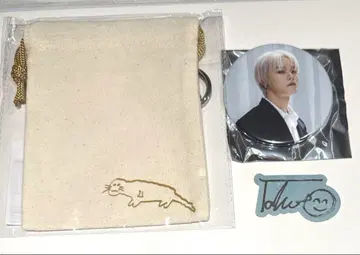 MAZZEL 마젤 복조리 캔뱃지 스티커 세트 TAKUTO 타쿠토