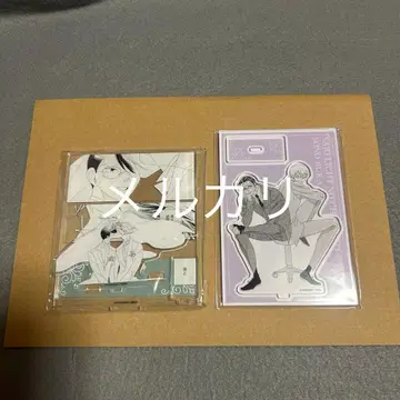 나카무라 아스미코 사죠 리히토의 아버지와 그 부하 상하 아크릴 스탠드