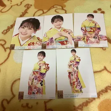 NMB48 야마모토 아야카 2020 December 5매 세트