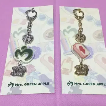 [15] Mrs. GREEN APPLE 랜덤 참 키링 세트