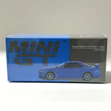 MINI GT 닛산 스카이라인 GT-R R34 V-spec