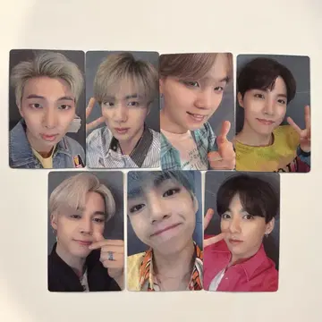 BTS Lights 트레이딩 카드 7매 세트