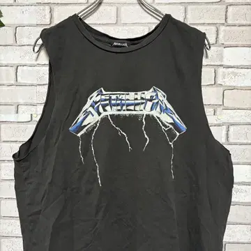 METALLICA 슬리브리스 Tee XL 사이즈 Y2K 그런지