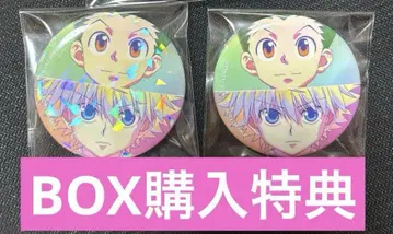 hunter x hunter 캔뱃지 홀로그램 키루아 곤 혜택