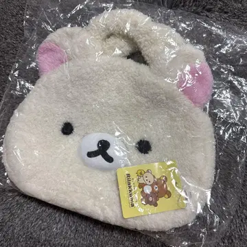 코리락쿠마 보들보들 토트백 미사용 새상품
