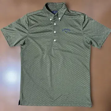 Callaway 캘러웨이 골프 올 패턴 피케 셔츠 M