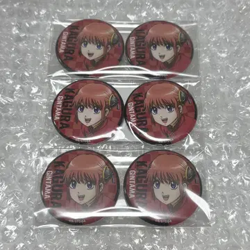 은혼 애니플렉스 점프 페스타 카구라 캔뱃지 6세트