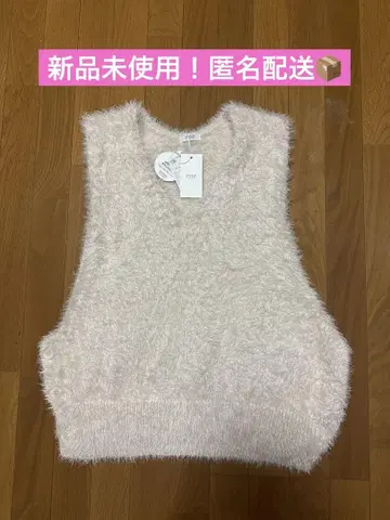 LOWRYS FARM 버튼 샤기 베스트