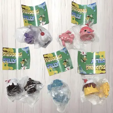 리빙 데드 푸딩 리빙 데드 젤리 가챠 시크릿 컴플리트 좀비