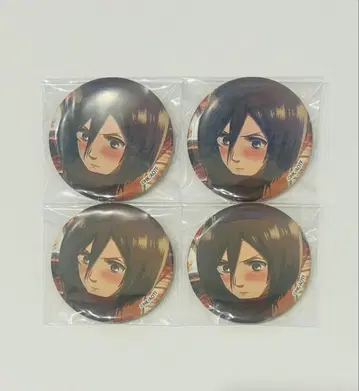 진격의 거인 진격 미카사 WIT STUDIO wit 캔뱃지