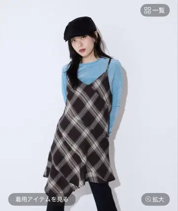 JEANASIS 튜닉 미니 원피스