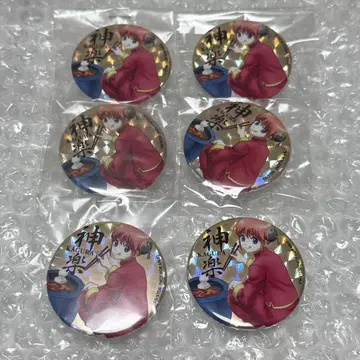 은혼 애니플렉스 BluRay DVD 특전 캔뱃지 6종 세트