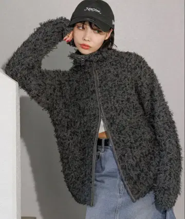PAGEBOY 튤 페더 스탠드 넥