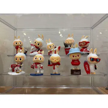 labubu 코카콜라 피규어 10종 세트