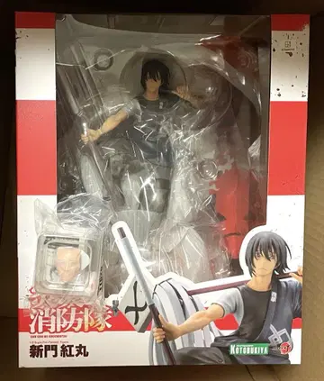 ARTFX J 불꽃 소방대 신몬 베니마루 피규어 코토부키야 특전 포함