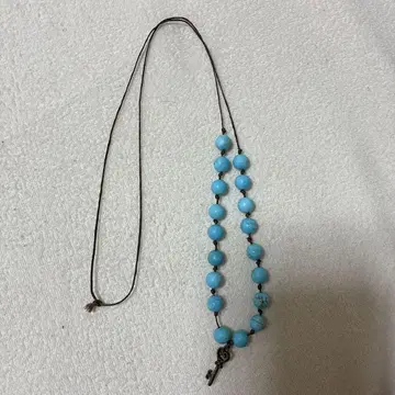 터콰이즈 목걸이 약 60cm