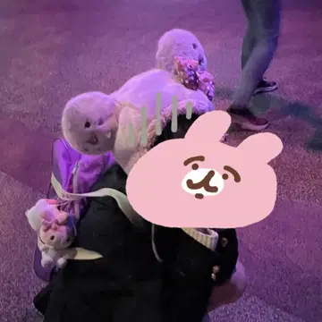 Disney 디즈니 미니 팬캡 보라색