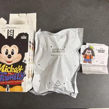 정품 POP MART Mickey Family 구피