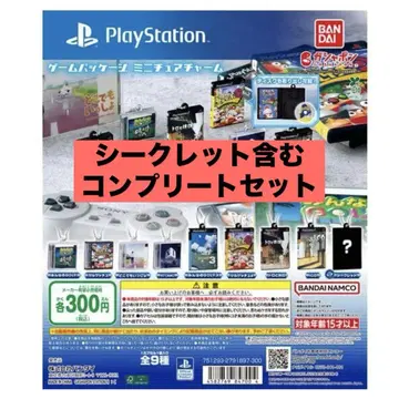 PlayStation 게임 패키지 미니어처 참 컴플리트 세트