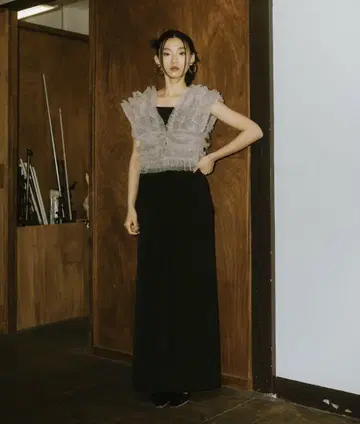 ANDRESD / 앙드레스드 튤 베스트 올인원 드레스