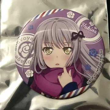 애니메이트 한정 뱅드림 미나토 유키나 캔뱃지 트래블 ver