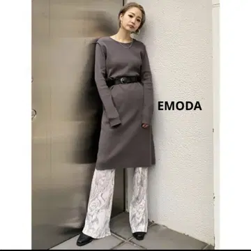 EMODA 코튼 100% 와플 원피스