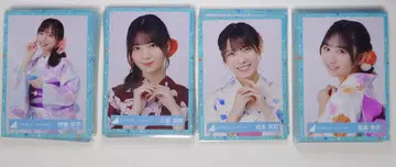 히나타자카46 브로마이드 2023년 유카타 86매 세트 묶음 판매
