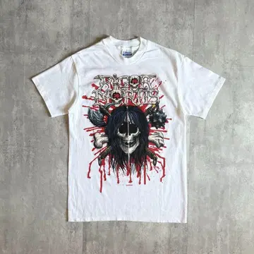 [ 80s Hanes ] rigor mortis 밴T usa 제작 빈티지