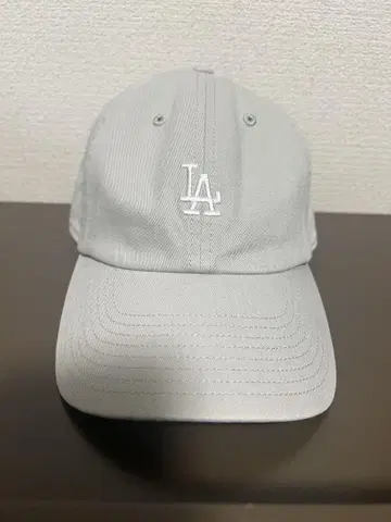 47 Brand LA 로고 야구 모자 라이트 그레이