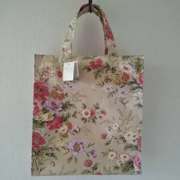 LAURA ASHLEY 로라 애슐리 스퀘어 토트 백