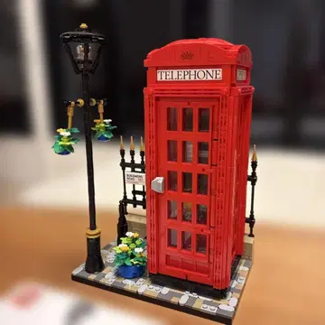 LEGO 21347 Red London Telephone 전화 박스