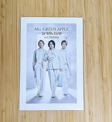 Mrs.GREEN APPLE 엽서 (화이트라운지)