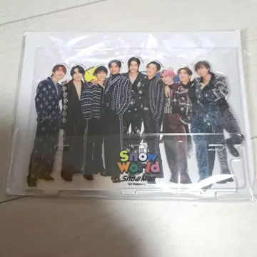 미개봉 새상품 SnowMan 아크릴 스탠드 SnowWorld 주 5일