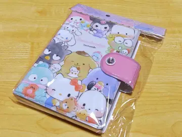 산리오 캐릭터즈 씰 다이어리 미개봉 새상품 키티 쿠로미 한교동