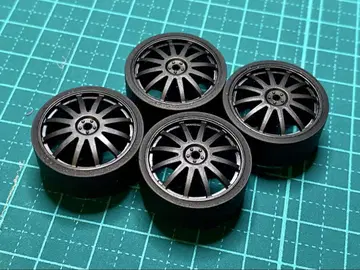 미니 사륜구동 페라 타이어 약 23.1mm 로우프릭션