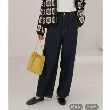 GOOD 데님 와이드 팬츠 글로벌 워크 L 사이즈
