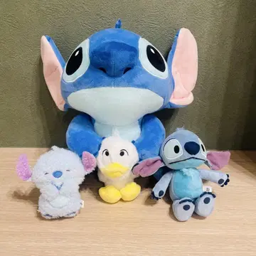 스티치 봉제 인형 3개 세트