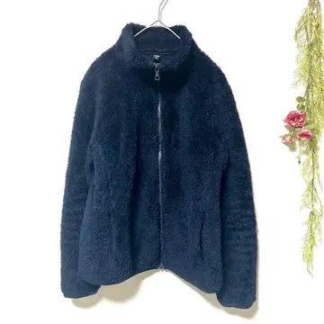 새상품급 [ UNIQLO ] 유니클로 플러피 플리스 풀 지퍼 자켓 (M)
