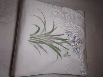 나고야 오비 수선화 꽃무늬