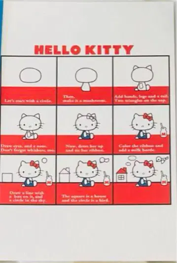 Hello Kitty  엽서 & 한정판 쇼핑백