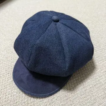 카시라 데님 헌팅 캡