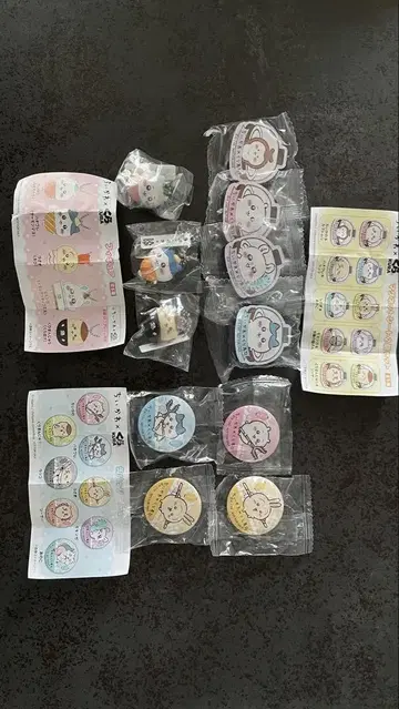 스시로 치이카와 키링 캔뱃지